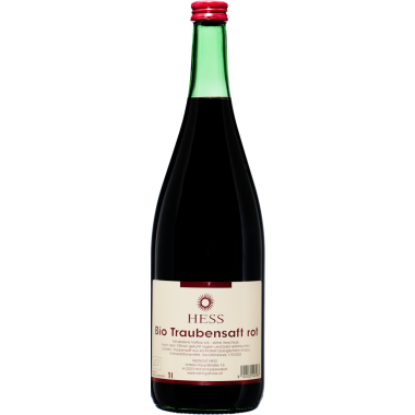 Roter Traubensaft bio