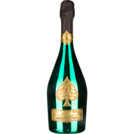 Ace of Spades Green Brut Velvet Bag