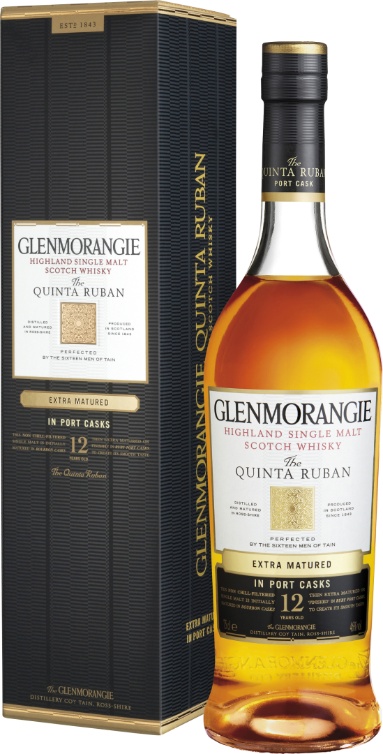 14 years Quinta Ruban Highland Single Malt Scotch Whisky im Geschenkkarton