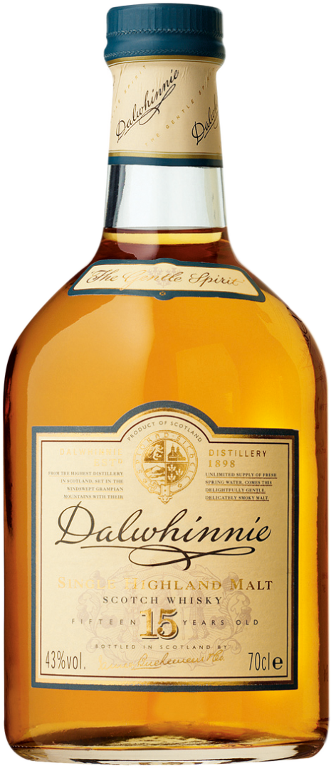 15 years Highland Single Malt Scotch Whisky