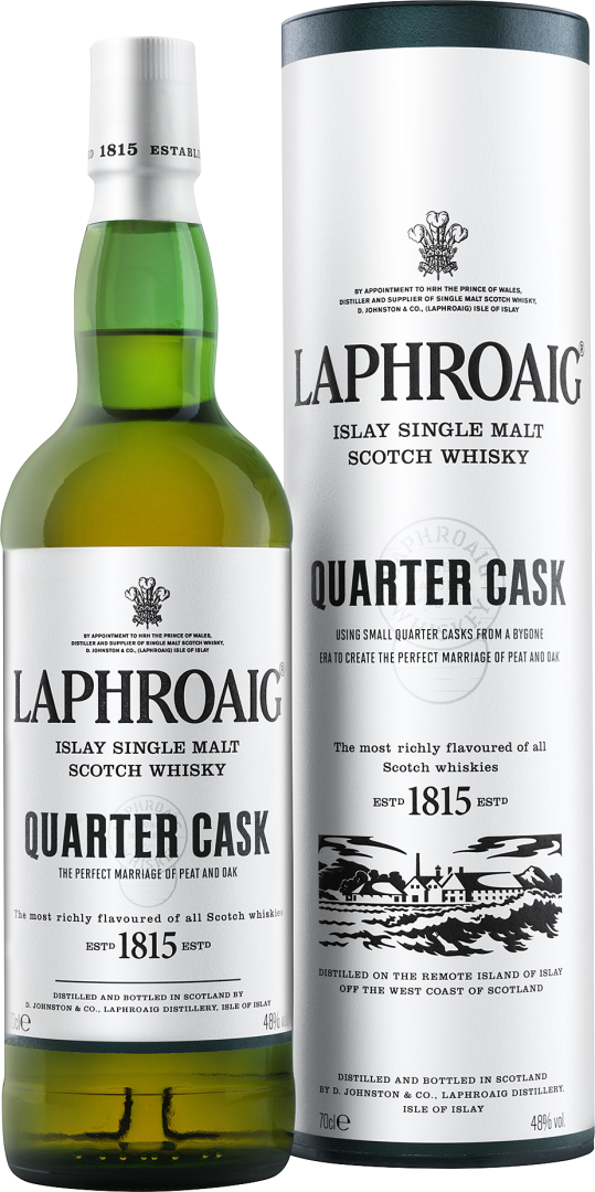 Quarter Cask Islay Single Malt Scotch Whisky im Geschenkkarton