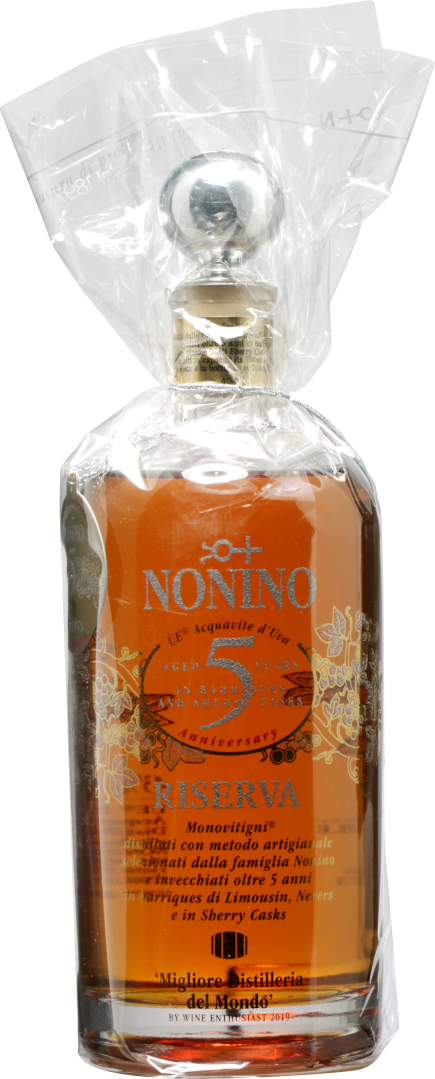 5 anni Ùe Riserva Grappa