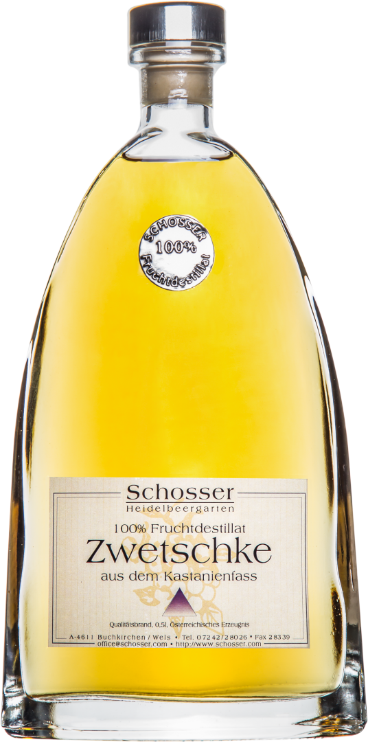 Zwetschke im Kastanienfass