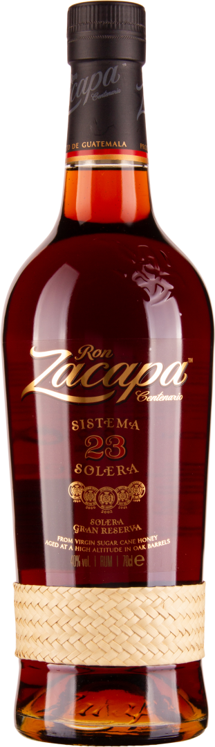 Centenario Sistema Solera 23 mit 2 Gläsern