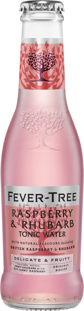Raspberry & Rhubarb Tonic Water