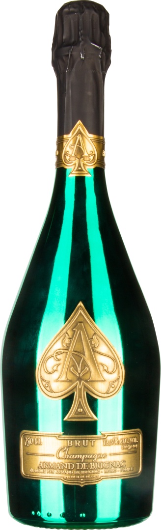Ace of Spades Green Brut Velvet Bag