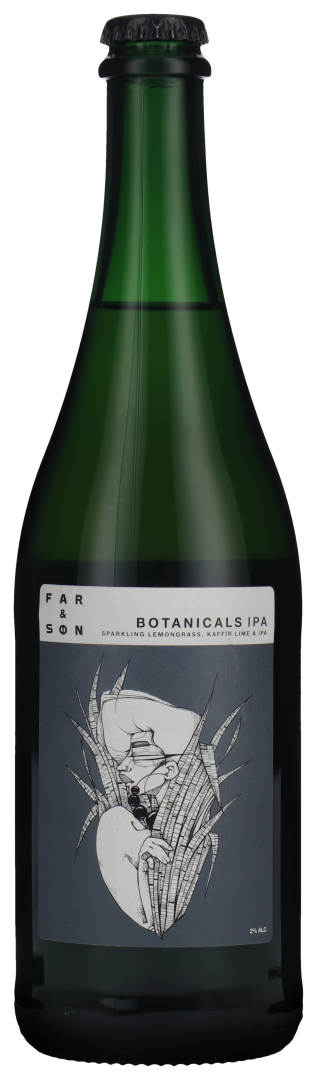 Botanicals IPA Sparkling Lemongrass, Kaffir Lime Lime & IPA bio