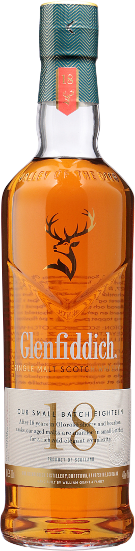 18 years small batch Speyside Single Malt Scotch Whisky