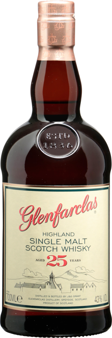 25 years Highland Single Malt Scotch Whisky