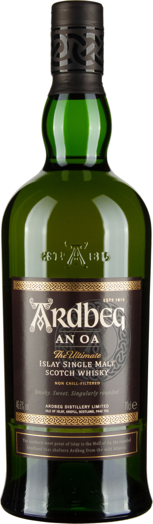 An Oa Islay Single Malt Scotch Whisky