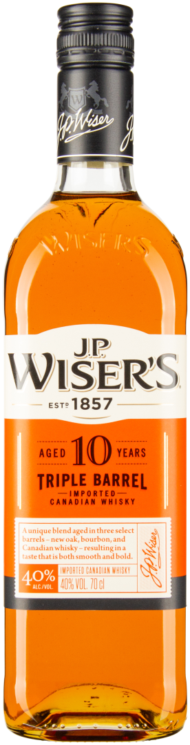 10 year Triple Barrel Canadian Whisky
