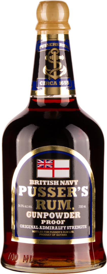 Black Label Gunpowder Proof Rum 54,5%