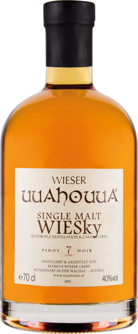 Uuahouua Single Malt Wiesky Pinot Noir