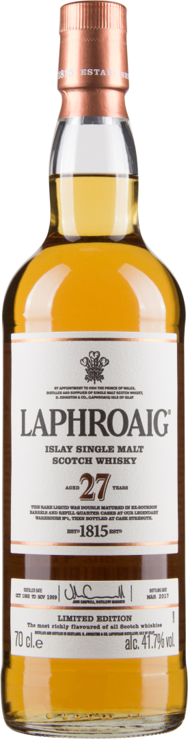 27 years Islay Single Malt Scotch Whisky