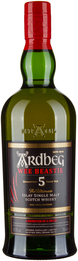 Wee Beastie 5 Years Old Islay Single Malt Scotch