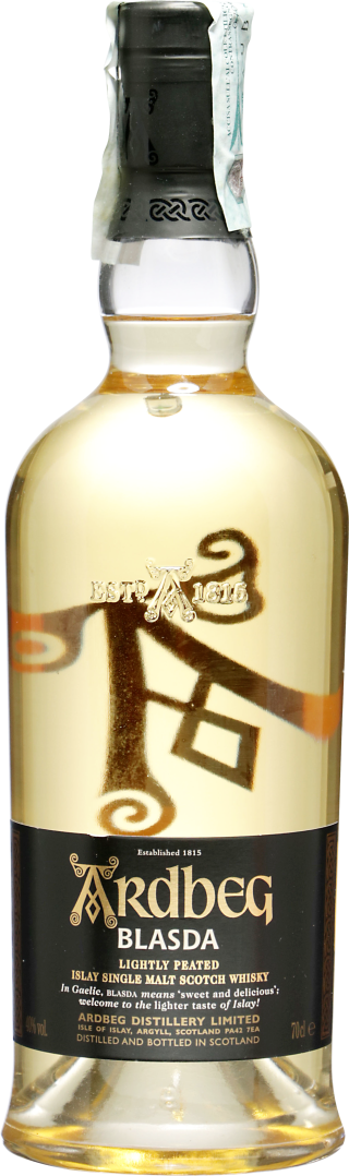 Rarität Blasda Islay Single Malt lightly peated