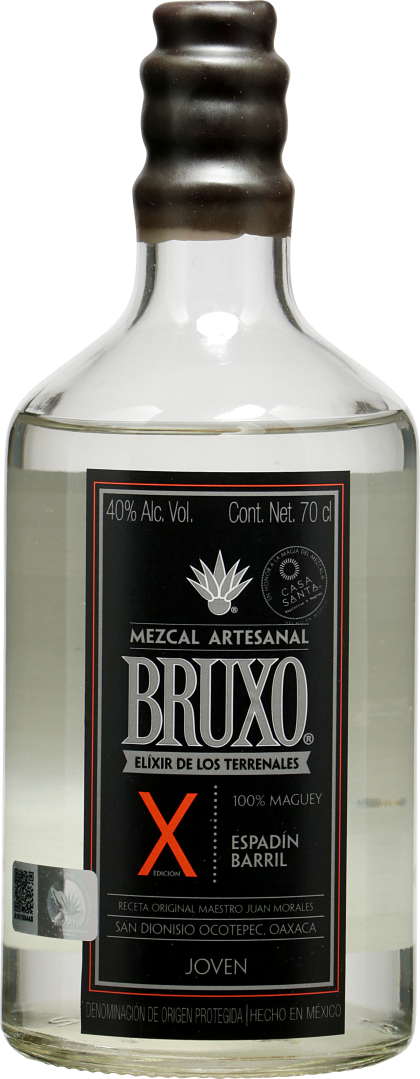 Mezcal X 100% Maguey Espadin-Barril