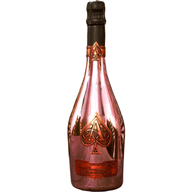 Ace of Spades Brut Rosé Velvet Bag