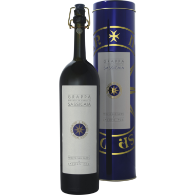 Grappa Barili di Sassicaia