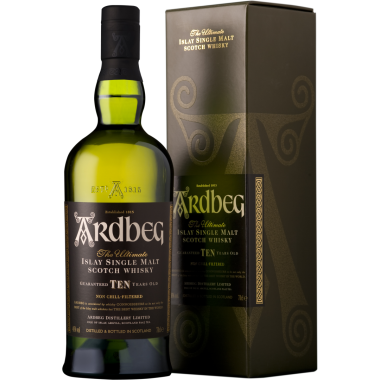 10 years Ten Islay Single Malt Scotch Whisky im Geschenkkarton