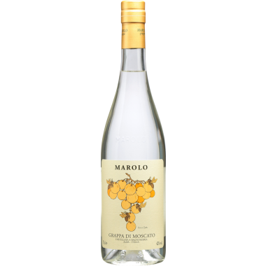 Grappa di Moscato im Geschenkkarton