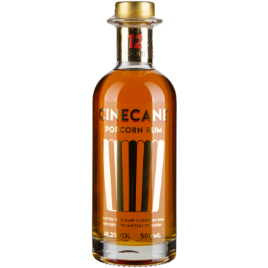 Cinecane Gold 12 Popcorn Rum