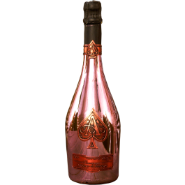 Ace of Spades Brut Rosé Velvet Bag