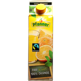 Fairtrade Orangensaft 100%
